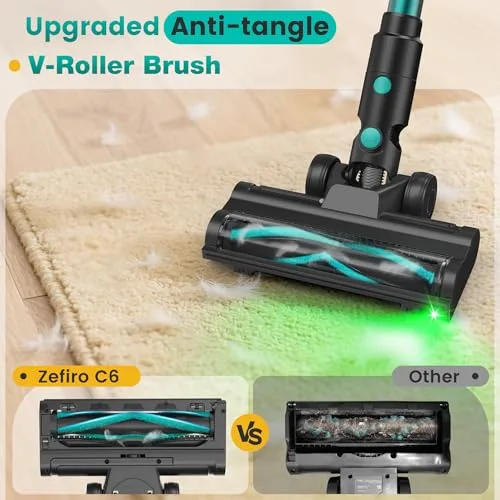Stick Vacuum C6 — Green