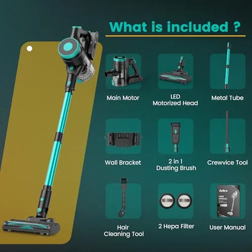 Stick Vacuum C6 — Green