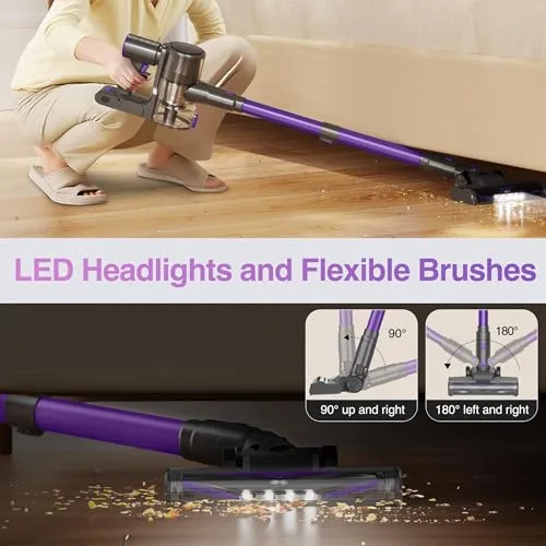 Stick Vacuum C10 — Purple
