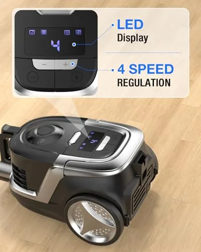 Canister Vacuum A30 — Gray
