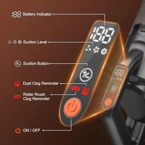 Stick Vacuum C11 — Orange