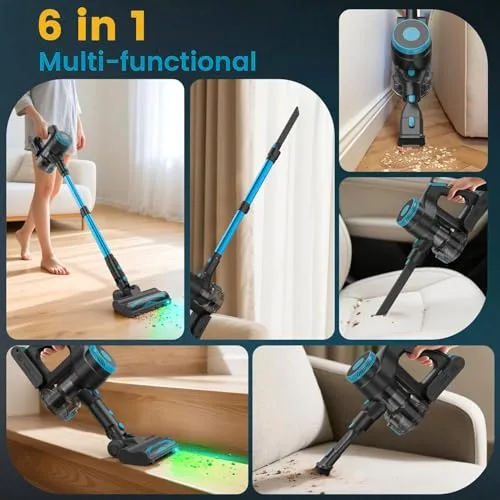 Stick Vacuum C6 — Blue