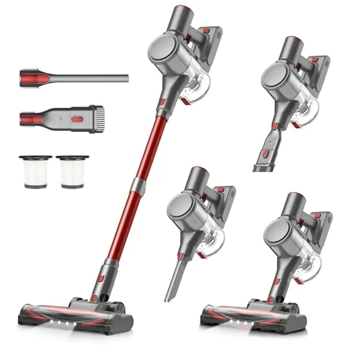 Stick Vacuum C10 — Red
