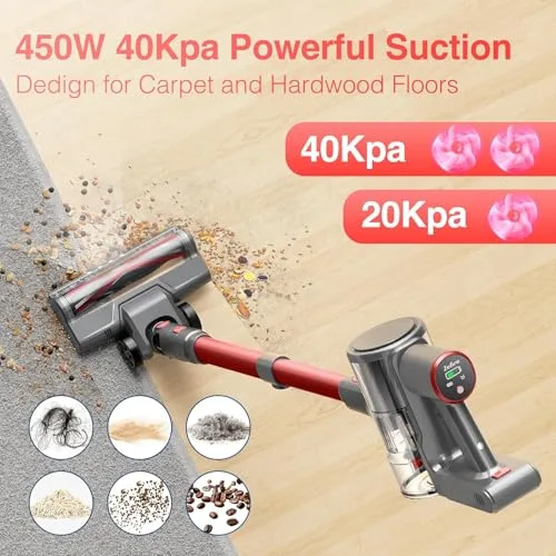 Stick Vacuum C10 — Red