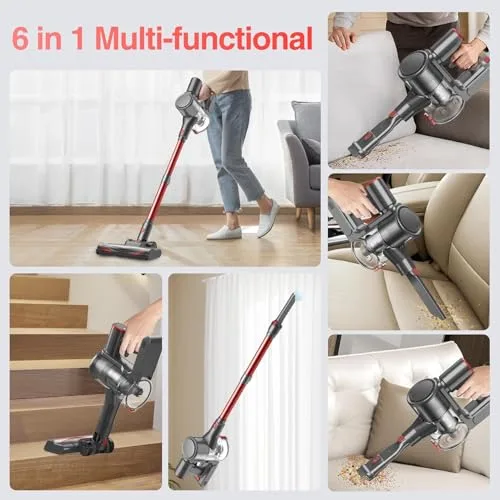 Stick Vacuum C10 — Red