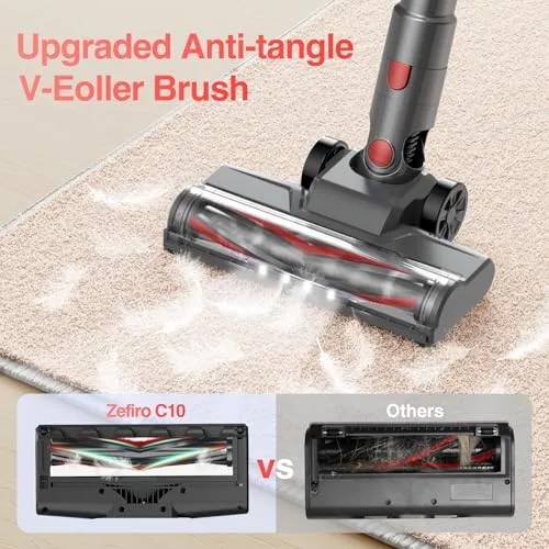 Stick Vacuum C10 — Red