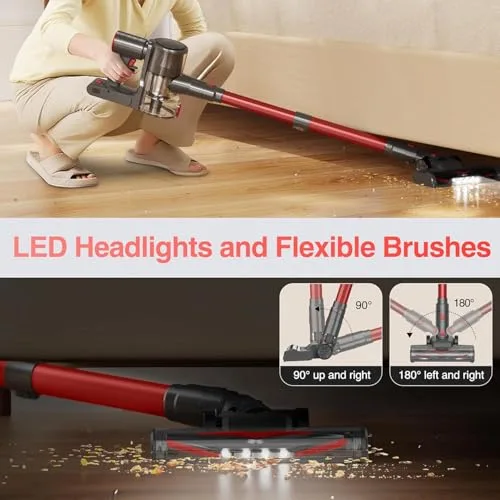 Stick Vacuum C10 — Red