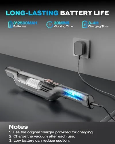 Handheld Vacuum S10 — Slate